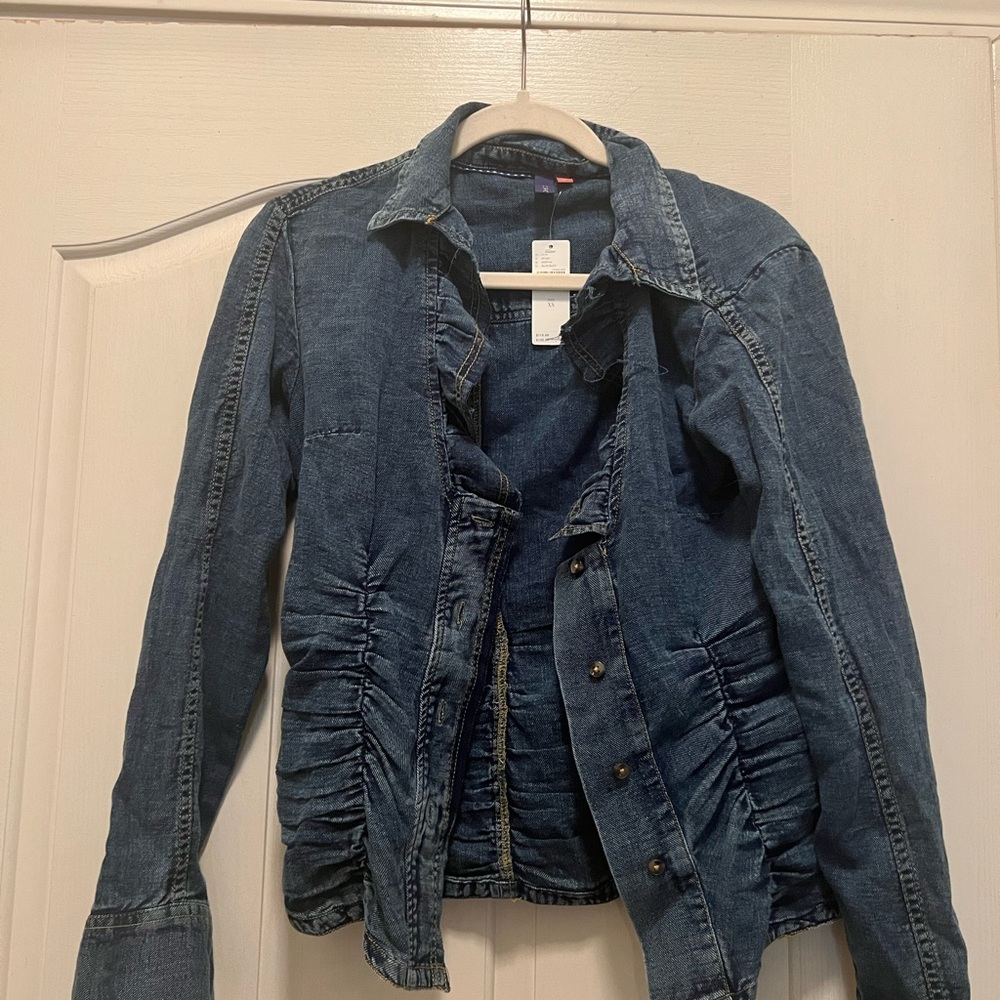 Anthropologie jean jacket!